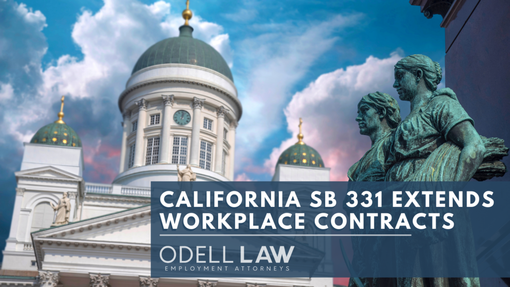 California’s SB 331 Extends Workplace Settlement And Separation